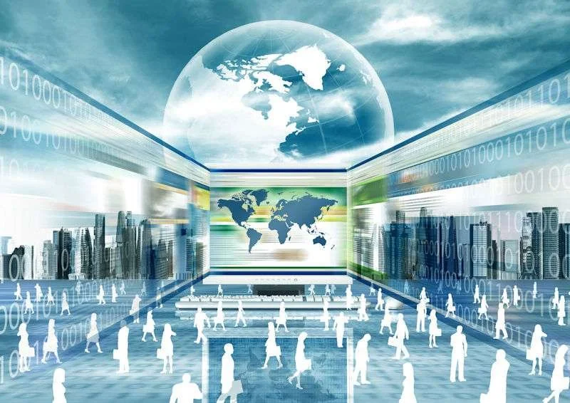 Salle virtuelle du métavers
